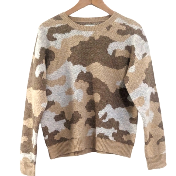 LUCKY BRAND Camo Print Sweater - Picture 4 of 8